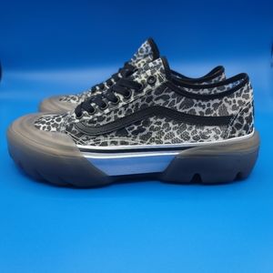 Vans X Dots Old Skool Tapered Mesh DX Modular Shoes Women's Size 9.5 Black White
